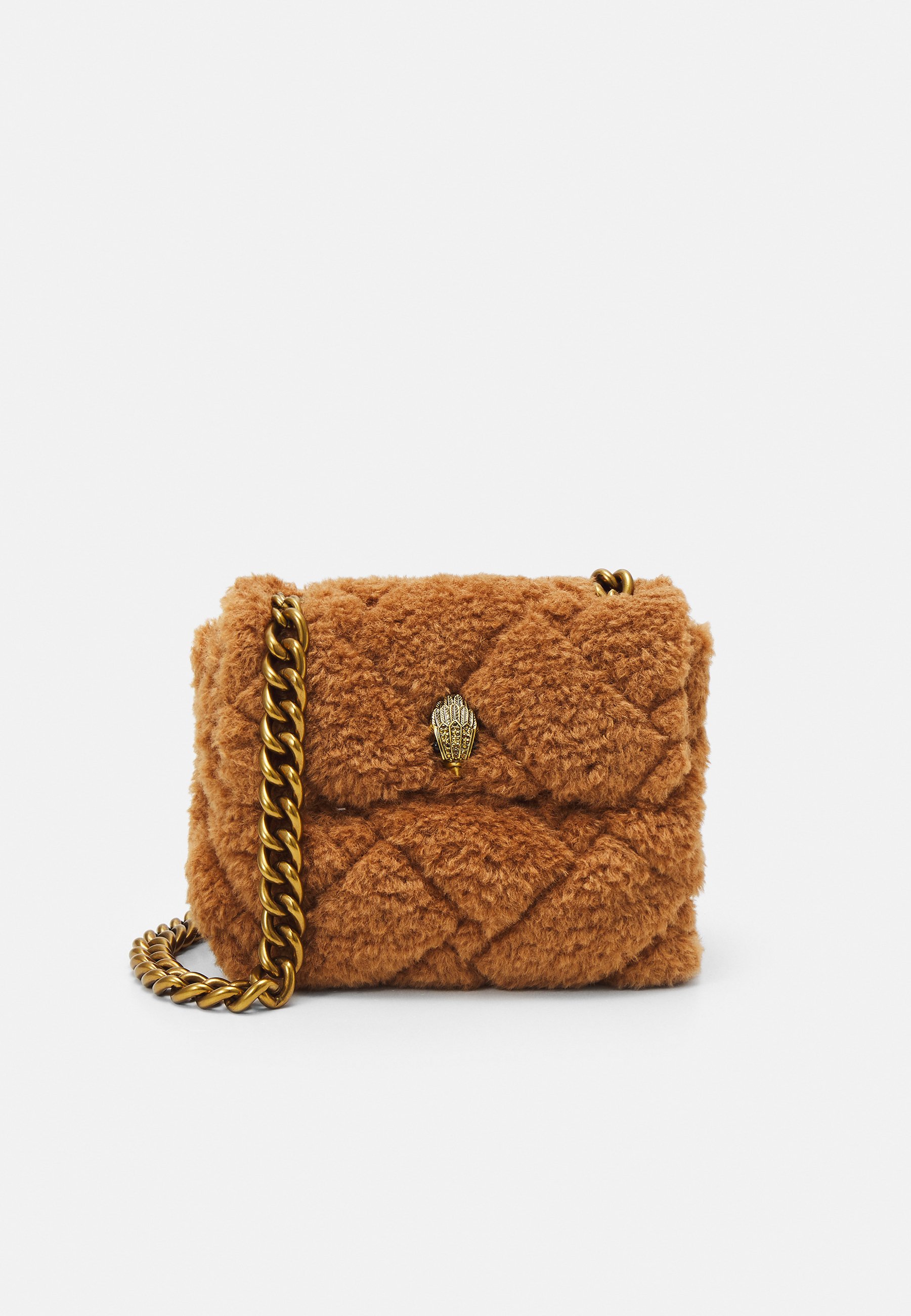 Kurt Geiger London KENSINGTON SOFT XBODY - Rankinė per petį -  camel/kupranugario kailis - Zalando.lt