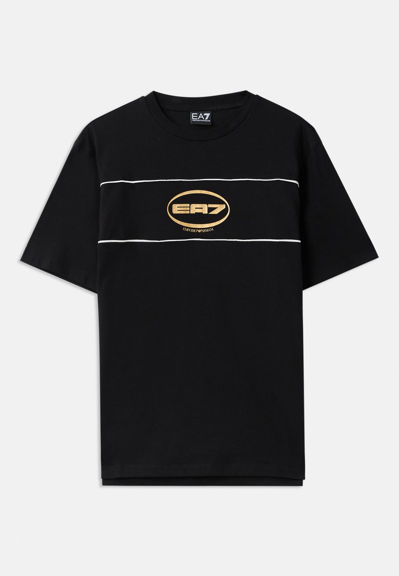 EA7 Emporio Armani T-shirt print zwart