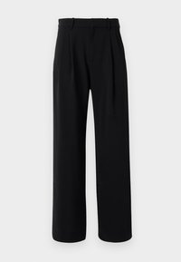 WIDE LEG TRIBECA - Bukse - black