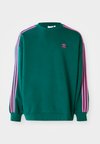 OVERSIZE CREW - Sweater - collegiate green/semi lucid fuchsia