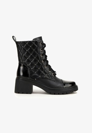 Kovbojské/motorkářské kotníkové boty - black