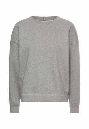 MIT RÜCKENPRINT - Sweatshirt - grey melange