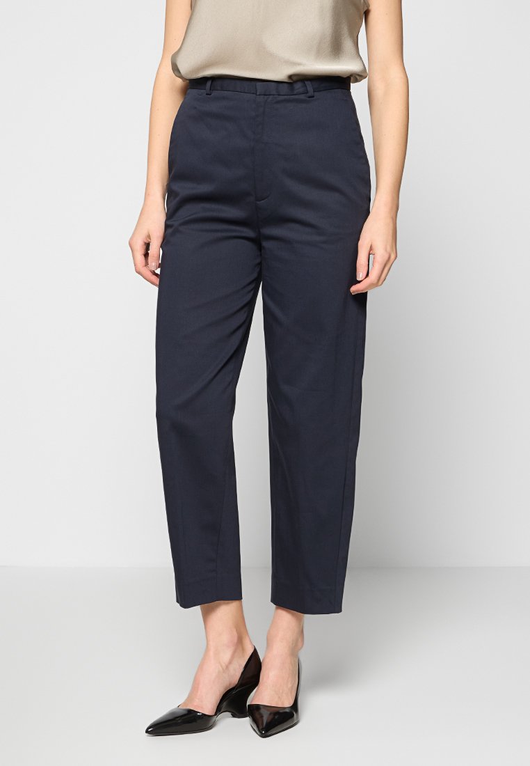 closed Chino donkerblauw