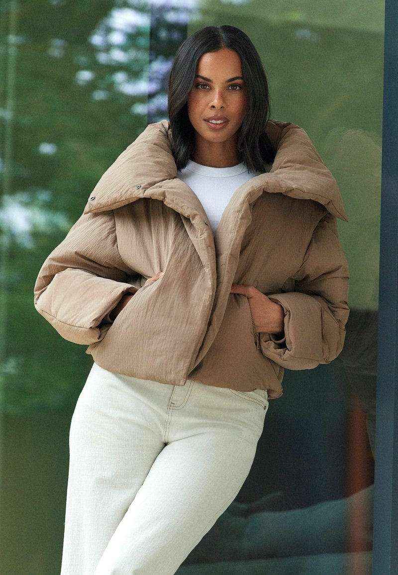 Veste Chaude Homme Next Beige Taille L - Occasion En Très Bon état