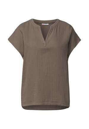 Street One, Bluse - braun