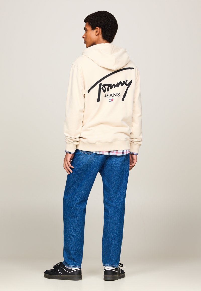 Tommy Jeans ENTRY GRAPHIC HOODIE UNISEX - Sudadera - newsprint