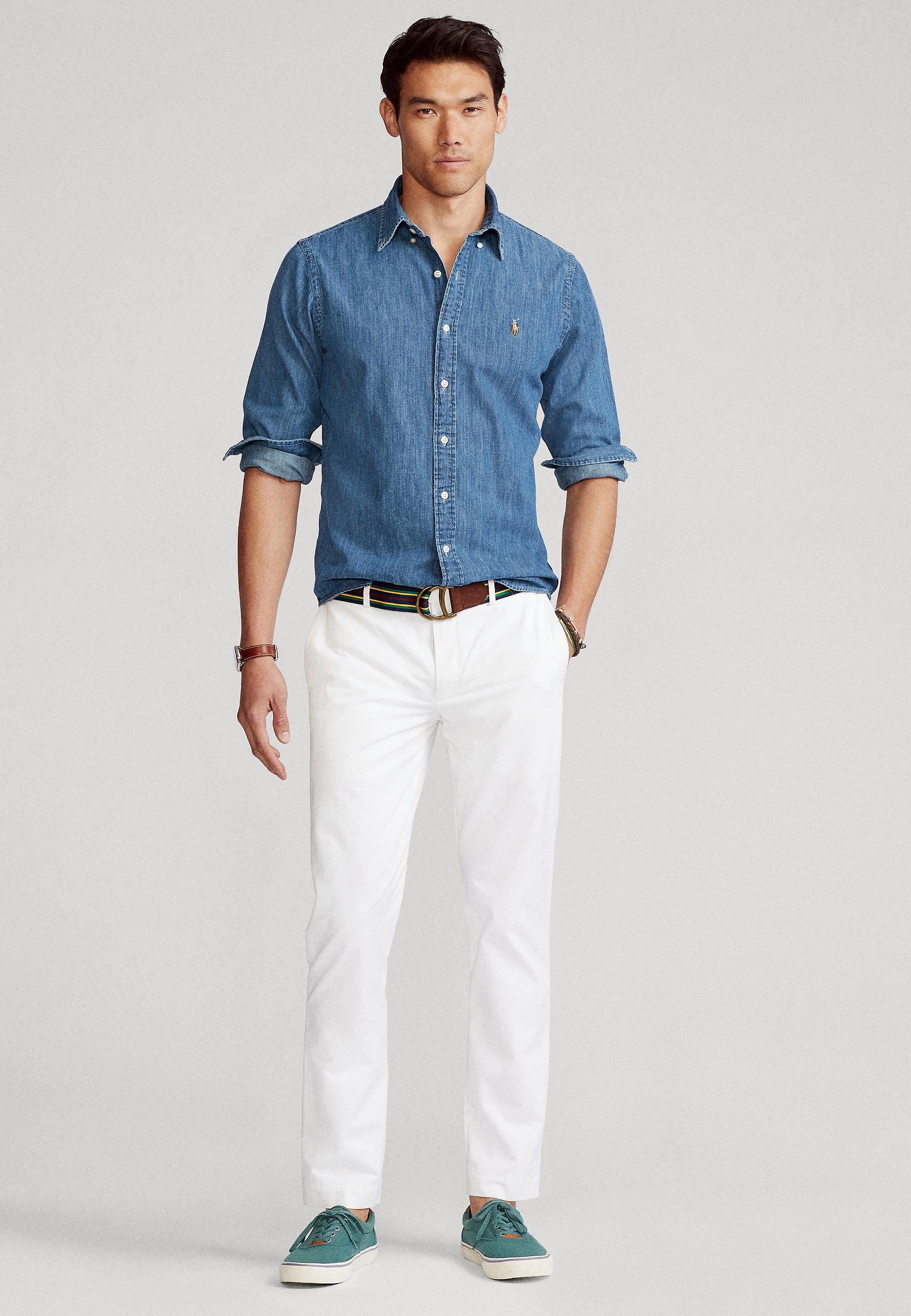 polo denim pants