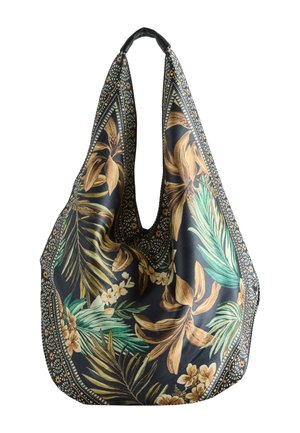 Next, SCARF PRINT SHOULDER  - Handbag - black
