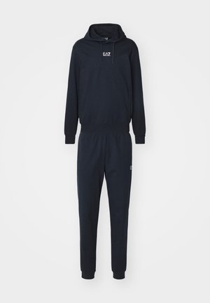EA7 Emporio Armani, TRAIN CORE ID TRACK SUIT HOODIE - Tepláková súprava - blue