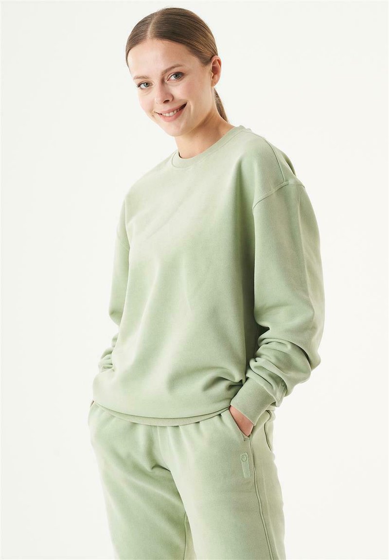 Damen Sweatshirts | ORGANICATION UNISEX Sweatshirt sage green/grün - UD09236 Damen Sweatshirts | ORGANICATION UNISEX Sweatshirt sage green/grün - UD09236
