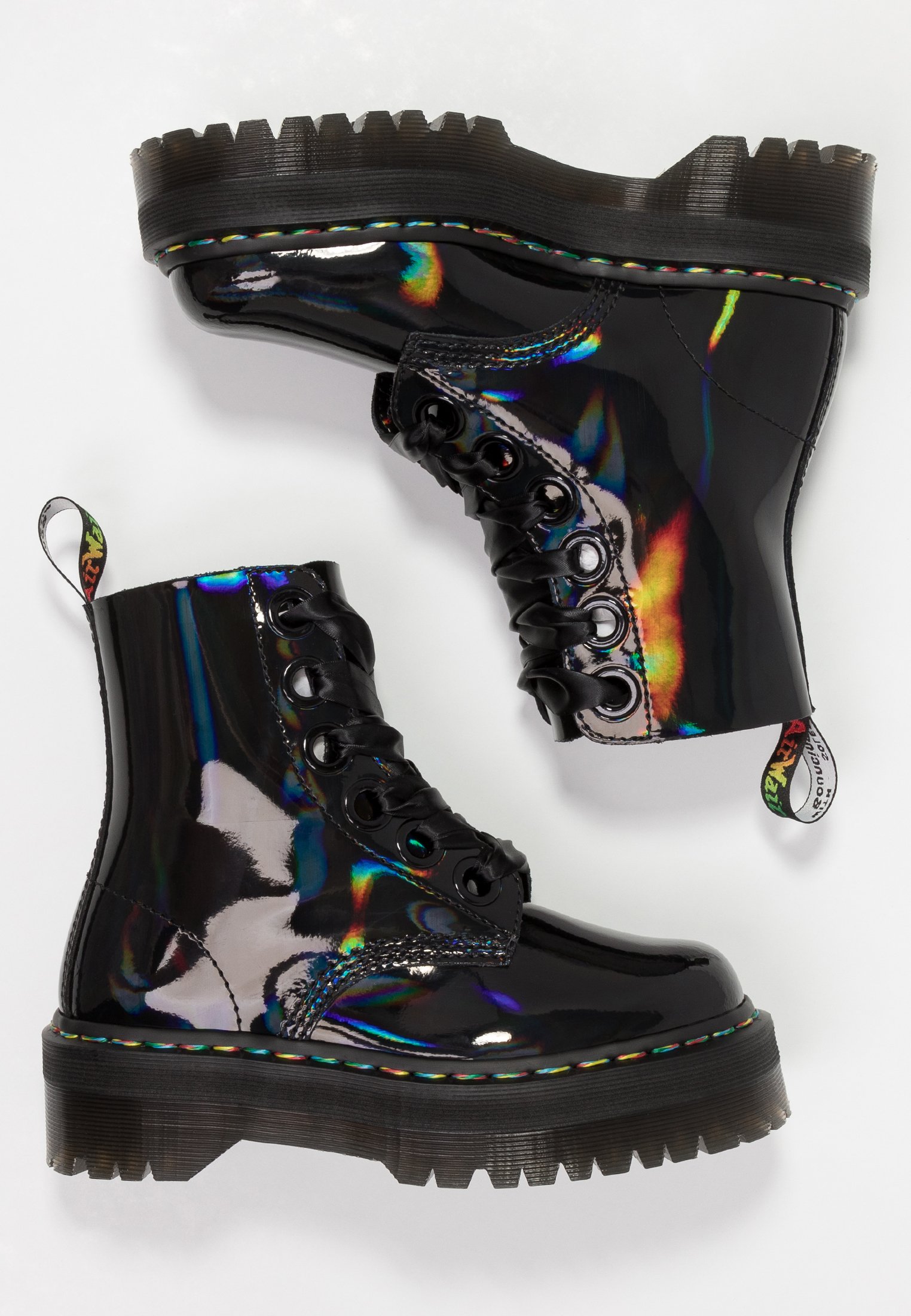 dr marten molly rainbow