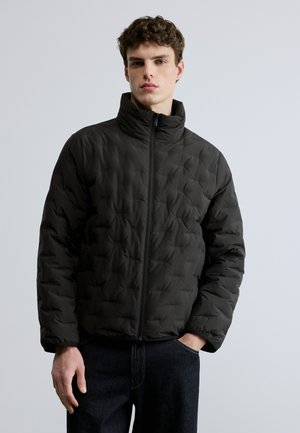 HEAT SEAL QUILTED PUFFER - Doudoune - black