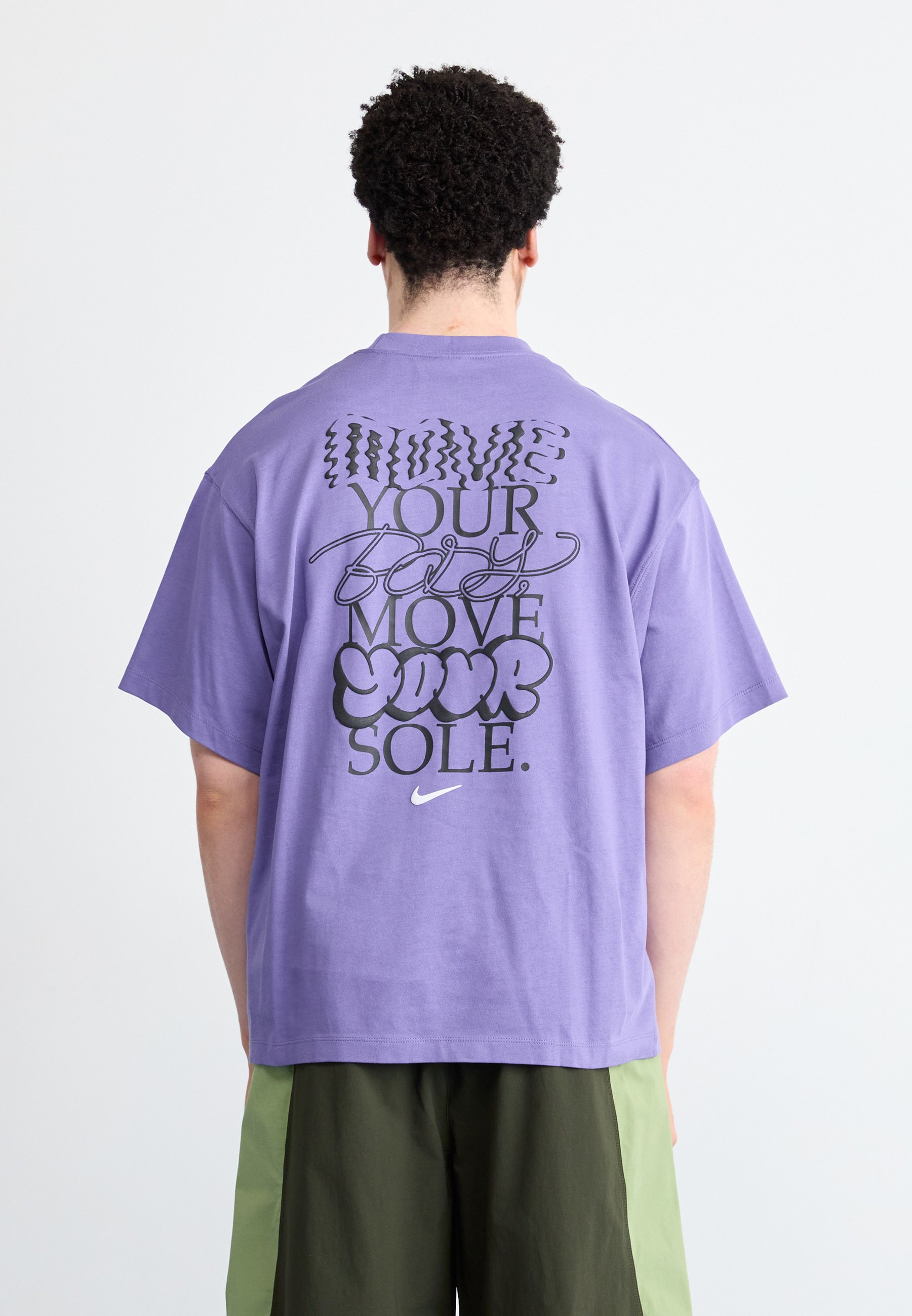 have a nike day t shirt purple