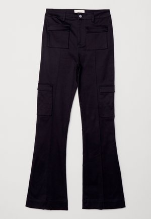 Holzweiler CARO TROUSER - Oldalzsebes nadrágok - black