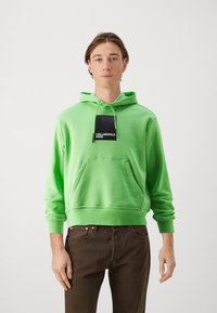 Karl Lagerfeld Jeans REGULAR FIT LOGO - Bluză de molton - green gecko
