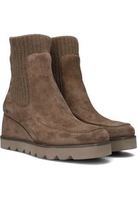 Unisa Bottines compensées - taupe