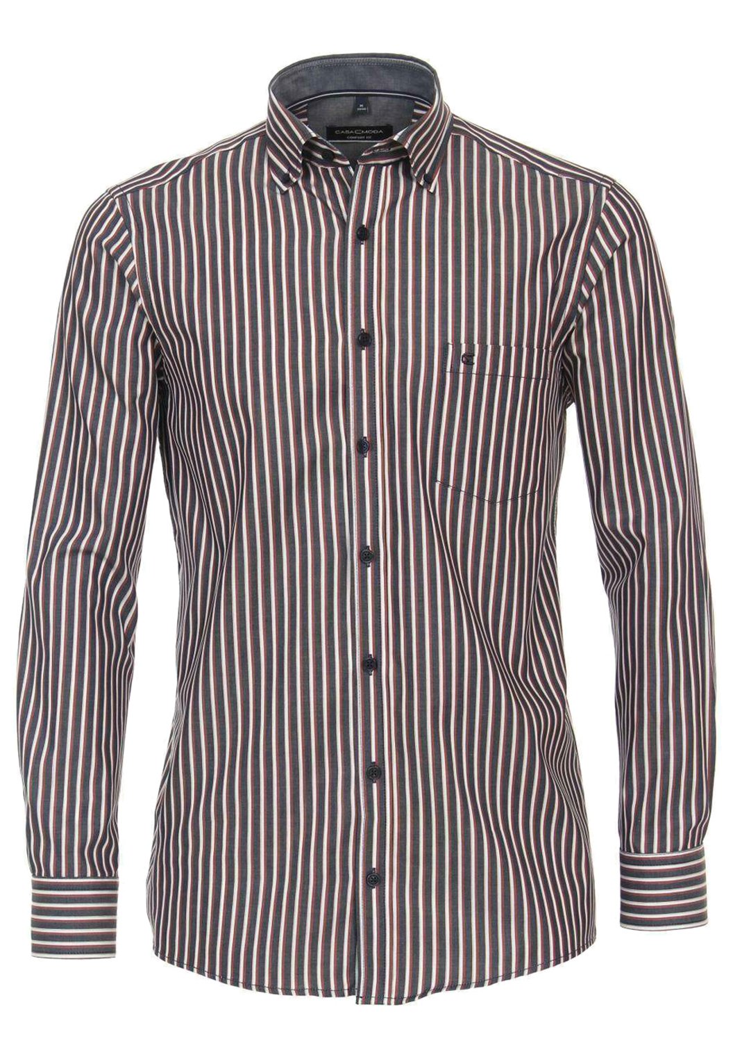 S.Oliver Langarm-Jersey-Shirt Mit Frontprint – Bequemes Basic Für Herren