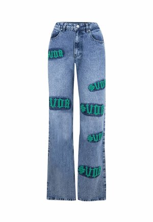 #VDR VILLADELLEROSE, Straight leg jeans - blue denim