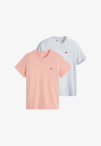 Unausgewählt, weiß/rosa