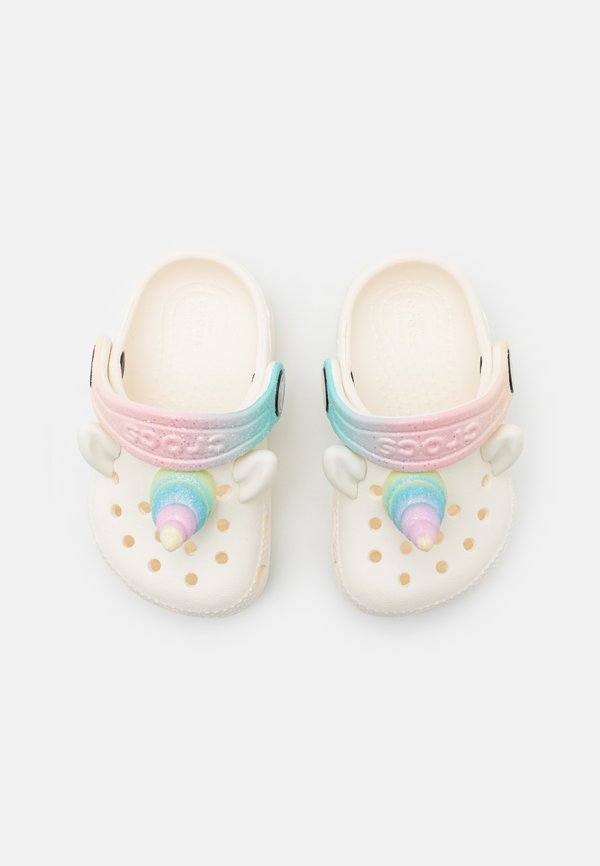 CLASSIC IAM RAINBOW UNICORN – Pantolette flach – chalk