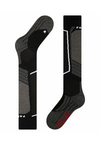FALKE INTERMEDIATE - Kniestrümpfe - black mix