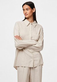 PIECES dam top PCPIA - Birch BLACK