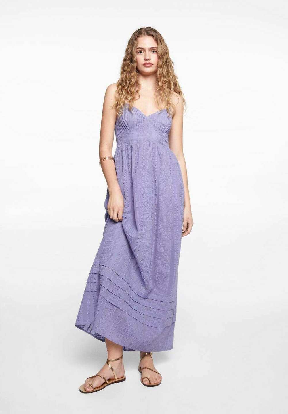 chinese dress ladies Mango Draped Mixed Dye Maxi Dress