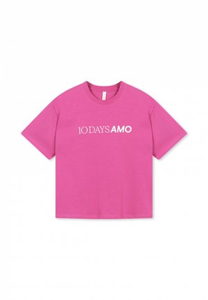 10DAYS CREW NECK  - Camiseta estampada - heather mauve