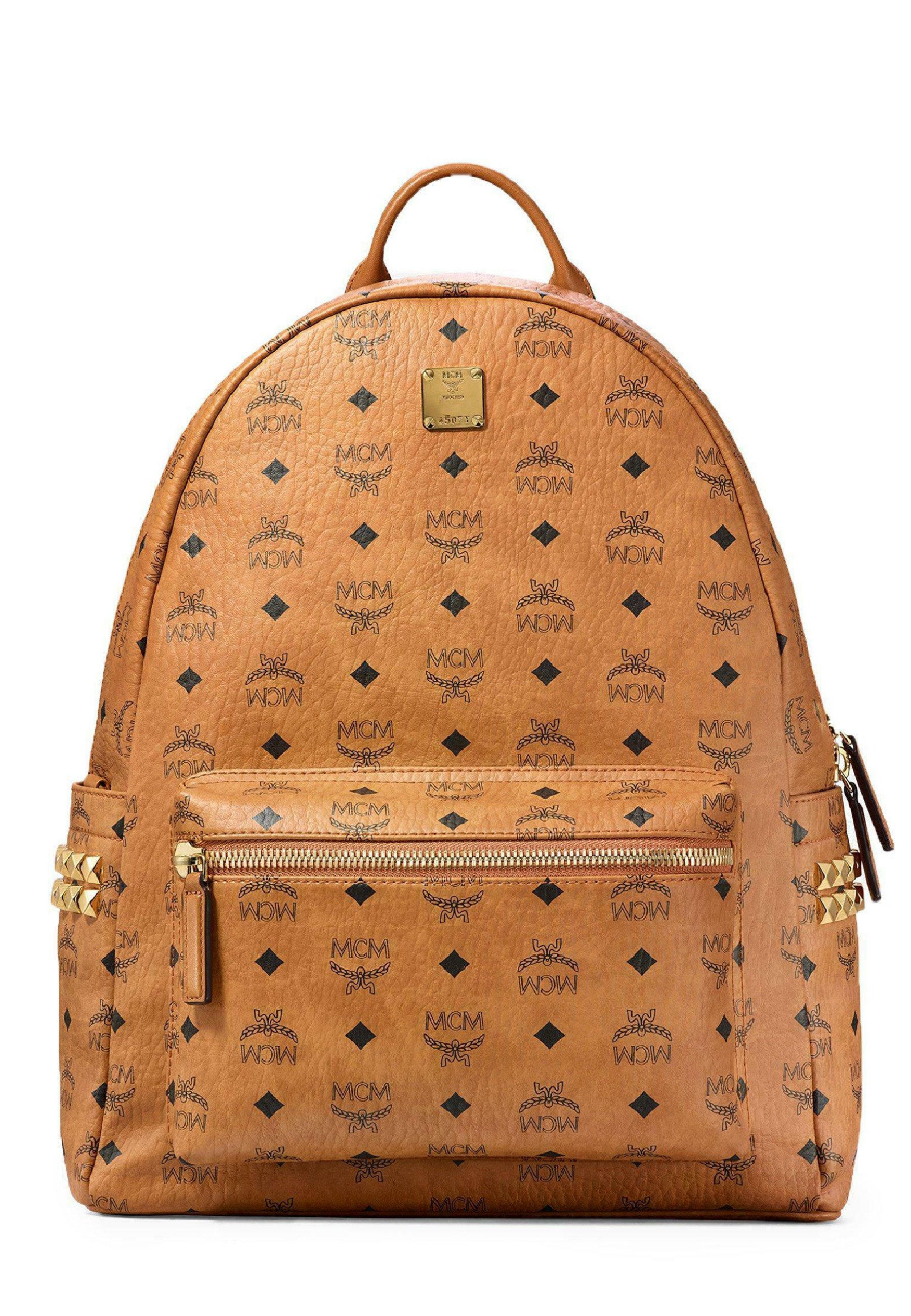 Mcm Rucksack Leder Nieten Damen Leder Mit Pailletten Nieten