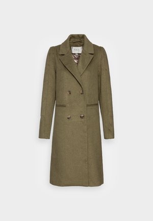 YASESSIO MIX COAT - Classic coat - deep lichen green