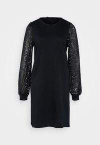 VMCHARLOTTE SEQUINS SHORT DRESS - Cocktailklänning - black