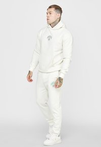 SIKSILK VARSITY HOODIE - Felpa - ecru