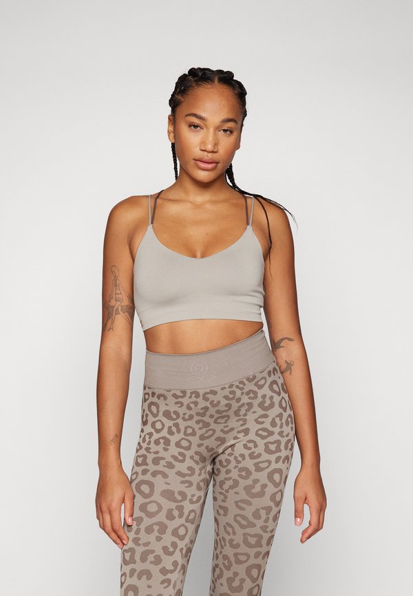 UDUPI - Sport-BH mit leichter Stützkraft - cacao