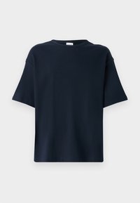 SLHRELAXLEON BINDING O NECK TEE - T-Shirt basic - sky captain
