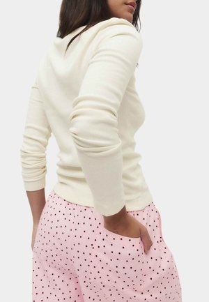 Marks & Spencer, LS HENLEY WOVEN LL PJ. SET - Pyjama set - ivory mix