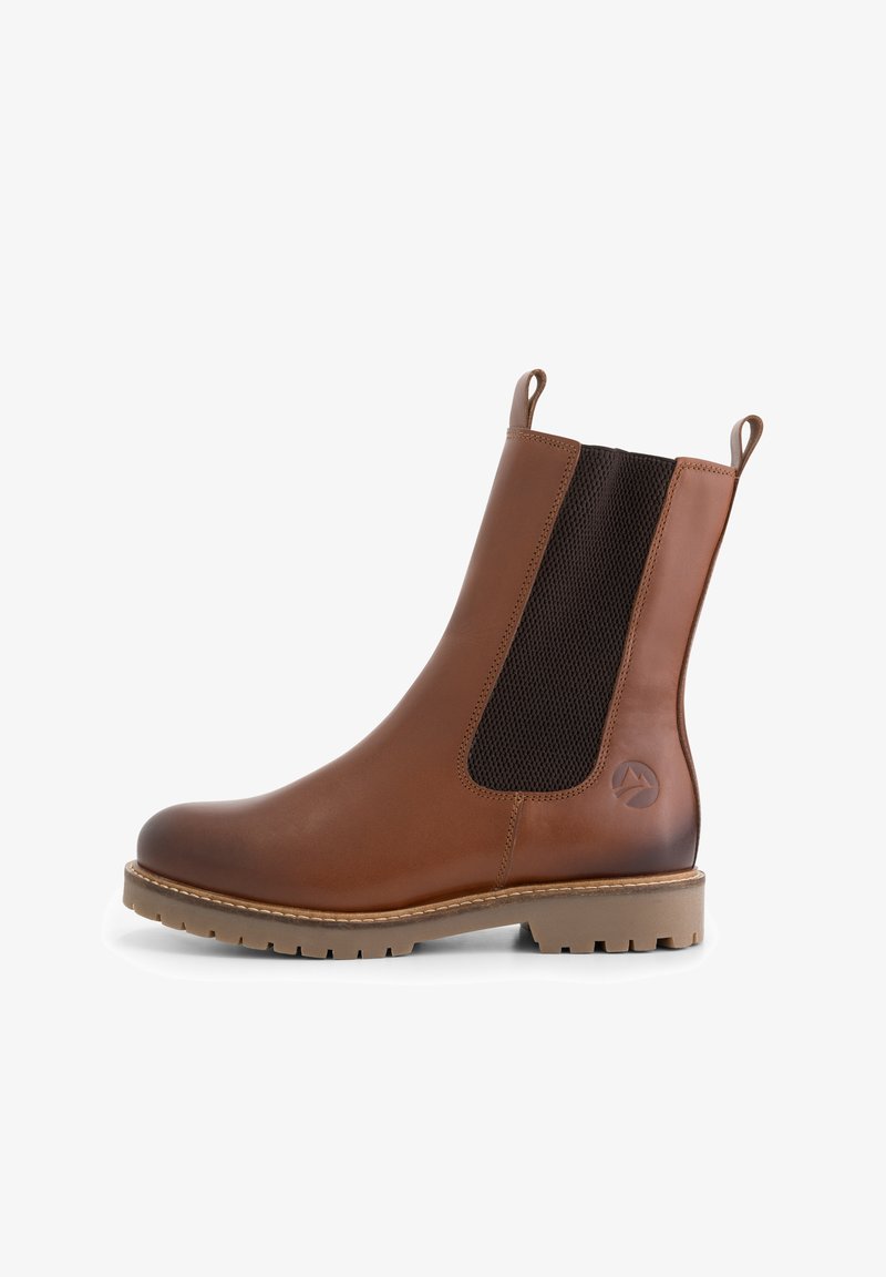 Travelin FORSAND - Classic ankle boots - cognac