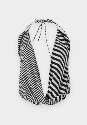 Jaded London STRIPE  - Top - grey