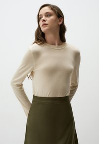 CREW NECK - Trui - beige