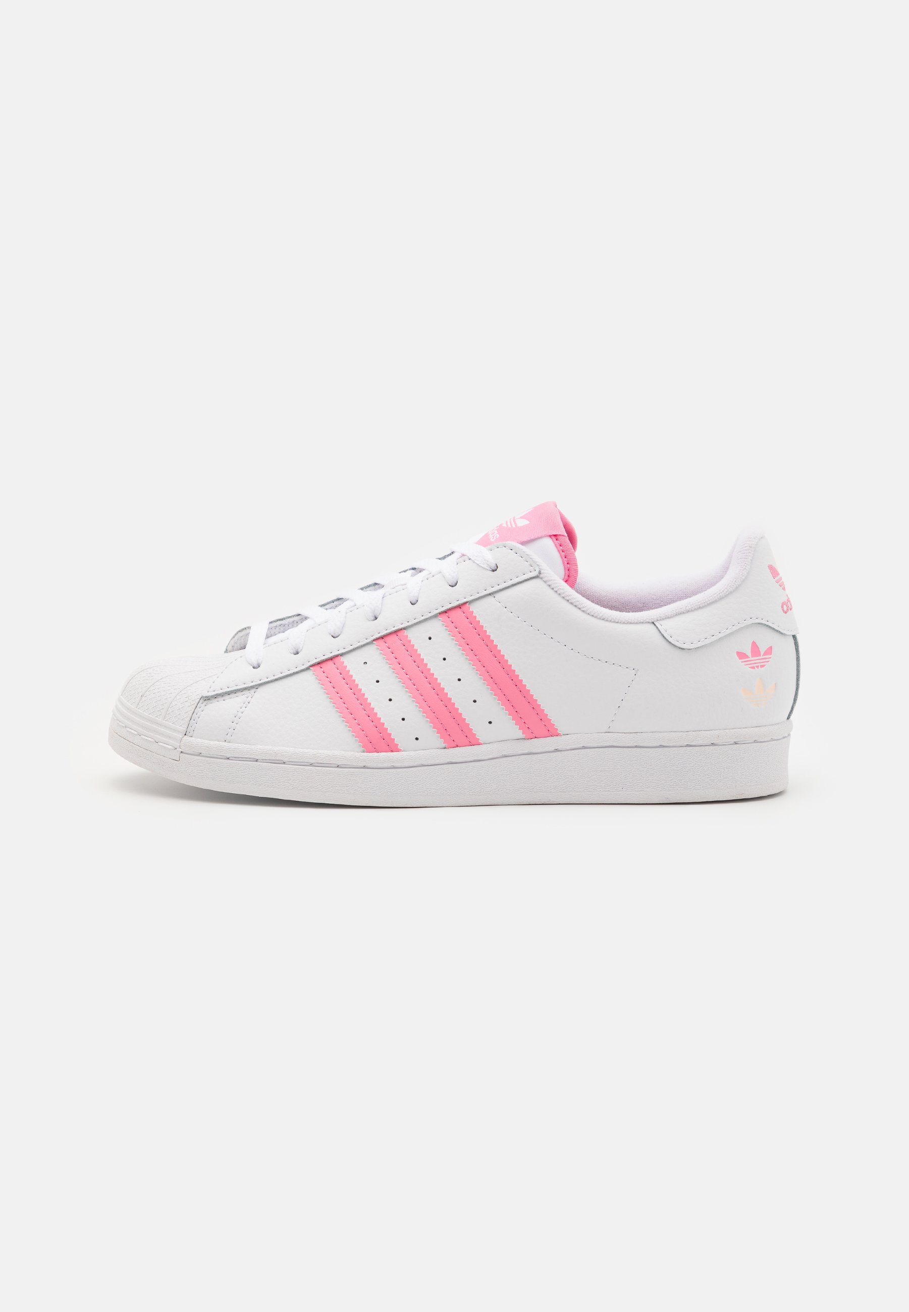 adidas Originals SUPERSTAR UNISEX - Zapatillas - white/bliss pink/bliss orange/blanco - Zalando.es