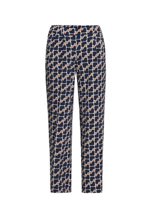 Betty Barclay, BETTY BARCLAY MIT EINGRIFFTASCHEN SCHLUPFHOSE - Stoffhose - dark blue brown