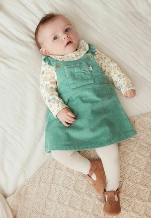 2 PIECE  - Camiseta estampada - teal blue cord