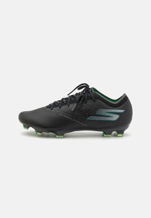 RAZOR 1.5 ELITE FG - Botines de fútbol para césped - black/silver