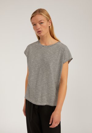 OFELIAA PRETTY - Print T-shirt - black-oatmilk