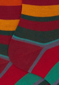 Gallo WITH STRIPES - Socken - carminio eucalipto