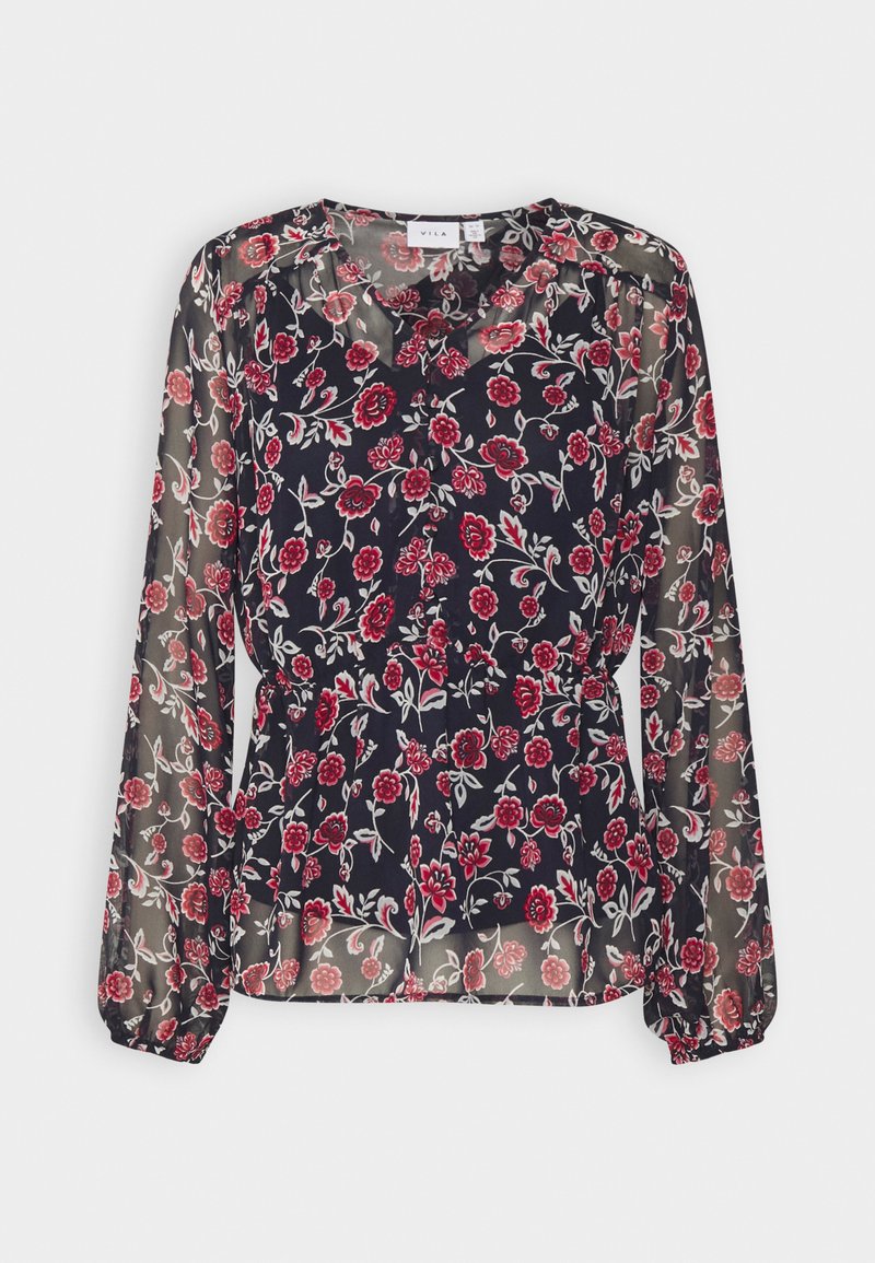 Vila Blouse donkerblauw Vila Blouse donkerblauw