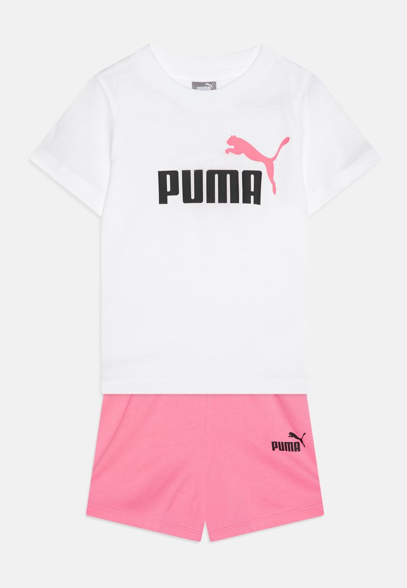 Puma - MINICATS TEE UNISEX SET - Sporta šorti - fast pink, Palielināt