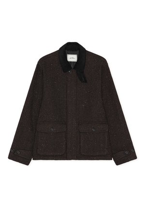 Les Deux, HERRINGBONE JACKET - Класическо палто - molé brown