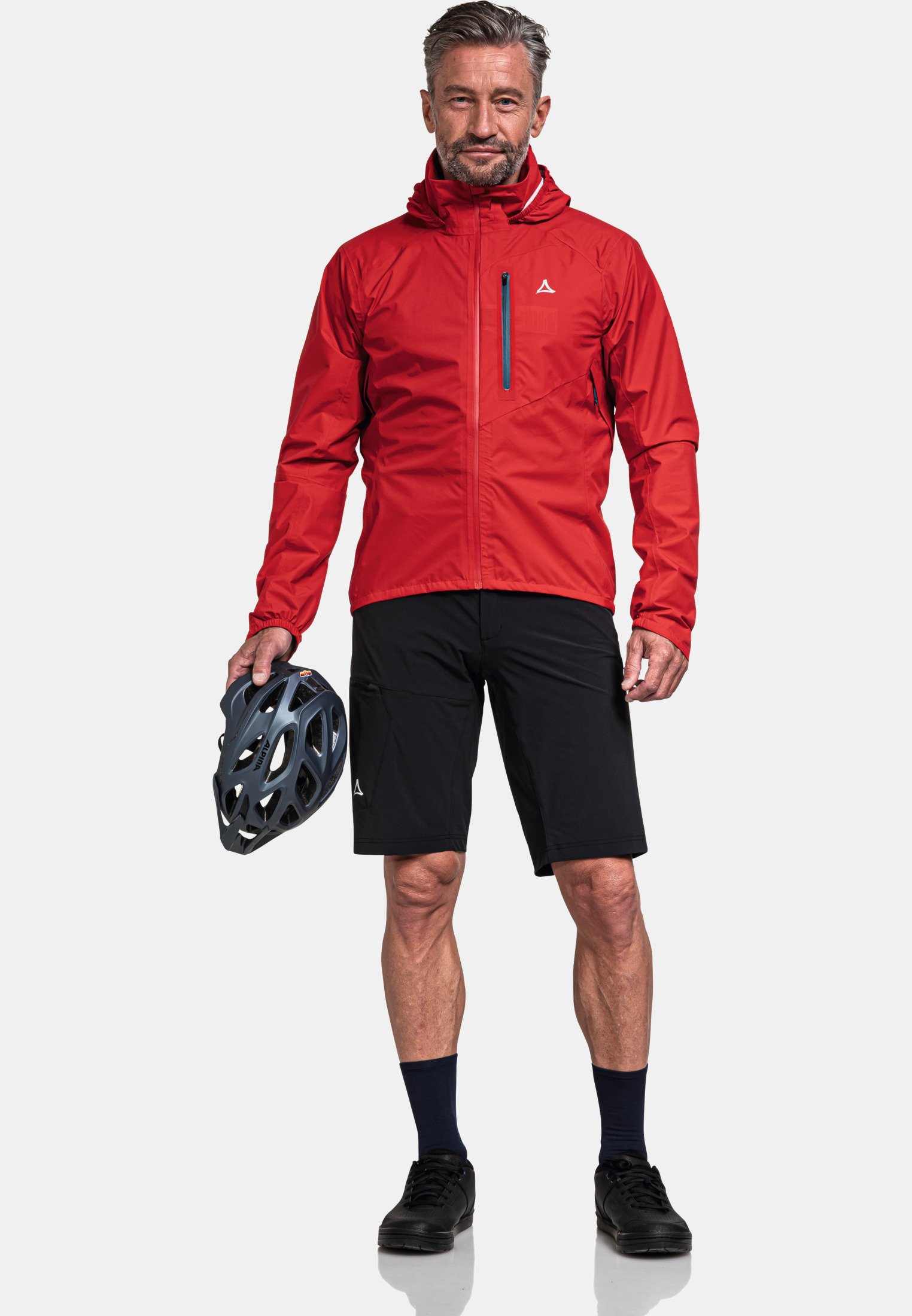 mens red waterproof jacket