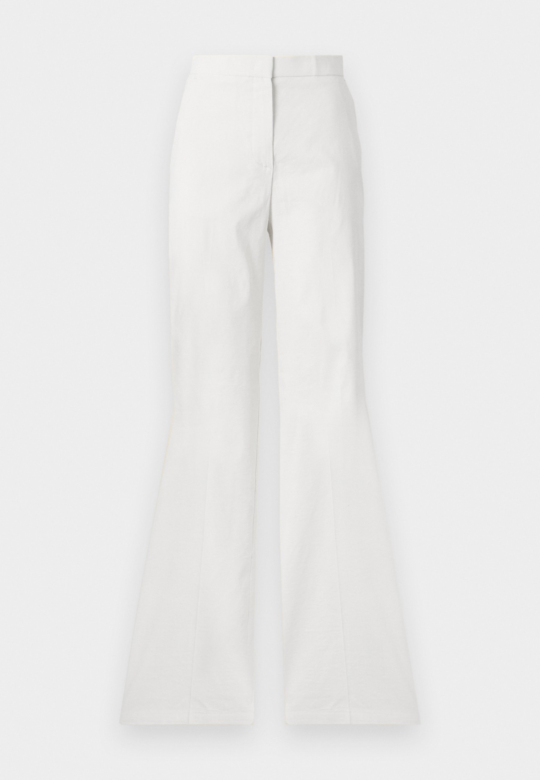 パンツ PINKO Woman Pants White 105261A2MO Z04 Long sheer trousers with print PINKO → Shop Online