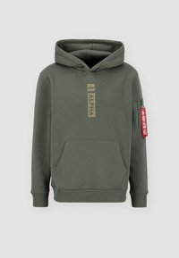 Hoodie - dark olive